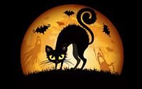 pic for Halloween Cat Art 